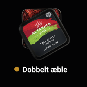Al Fakher ''Dobbelt æble'' الفاخر (شيشة بطعم التفاحتين)