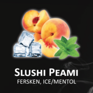 LUXURY TOBACCO ''Slushi Peami'' (شيشة بطعم الدراق والنعنع )