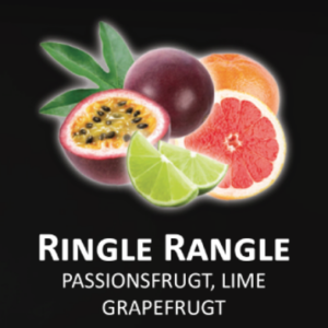 LUXURY TOBACCO ''Ringle Rangle'' (شيشة بطعم  الماراكويا أو فاكهة زهرة الآلام والليمون والنعنع)